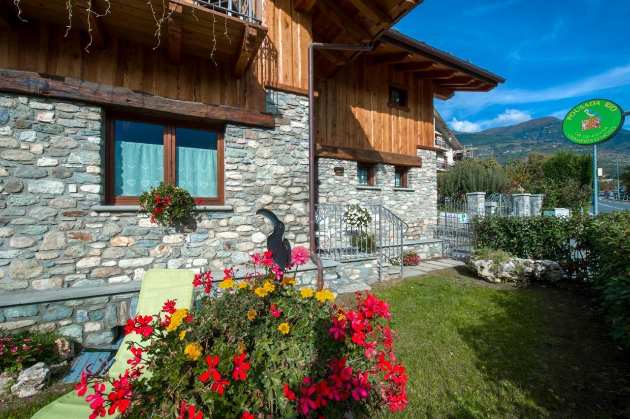 B&B Pousada Rio Aosta-Servizi Di Bed And Breakfast Saint-Christophe Exterior foto